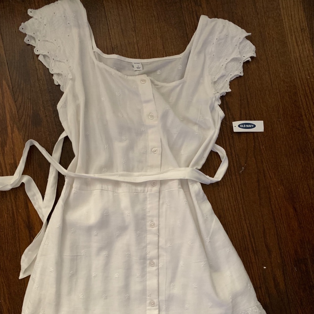 Brand new Old Navy white boho dress